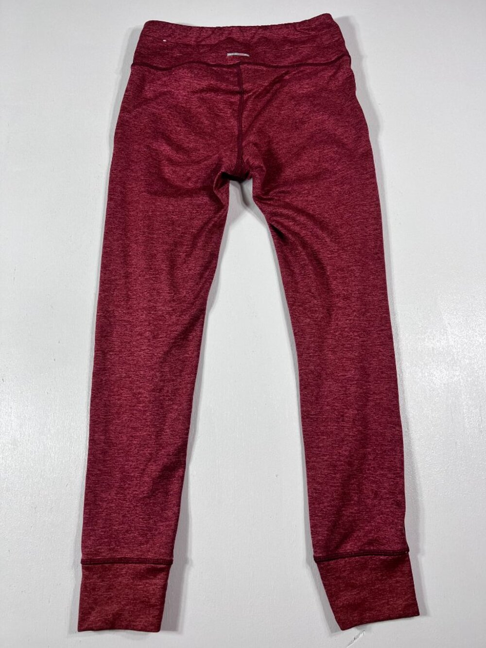 Aerie Chill Play Move Jogger Leggings Burgundy Heathered Size M Pockets - Picture 3 of 8